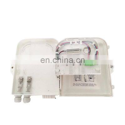 Fiber Optic Distribution Box Outdoor FDB PC+ABS FTTH Nap Box with Mini Type PLC Splitter