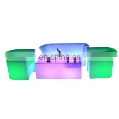 LED Chairs and Tables Bar Light up Sofa Furniture