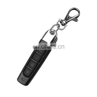 433.92 metal 4 button wireless copy code remote control Universal remote control Compatible with fixed code clones