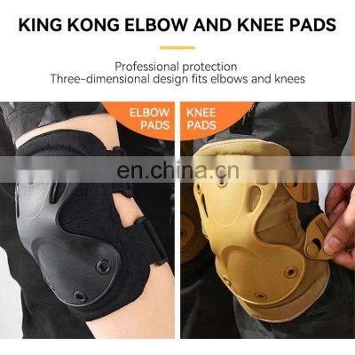 Factory Custom Safety Motorcycle Sports Protection Outdoor Tactics Fighting Combat Tactical Elbow Knee Pads photo-4