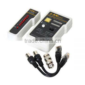 Multi Network Ethernet Cable Tester Tool LAN 10Base BNC RG45 RJ11 Coax Signal RG