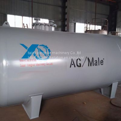 Cheap price carbon steel diesel fuel tank above ground tank petrol station tank price