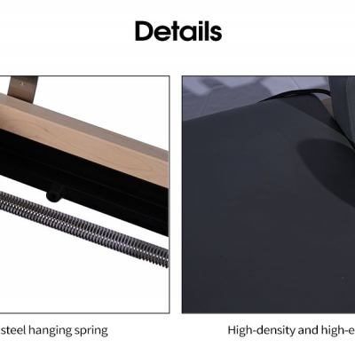 Máquina de Pilates de Madera Reformer de Arce de Altura Ajustable photo-4