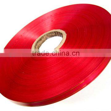 100 Yards Braided PP Rope/PP Ribbon Roll/PP Strapping Tape/solid Gloss Ribbon With Double Golden Line Quality Choice