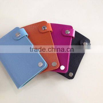 PU soft cover ID card holder