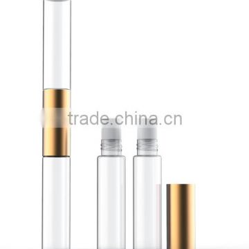 2*5ml double end makeup roll on glass vials