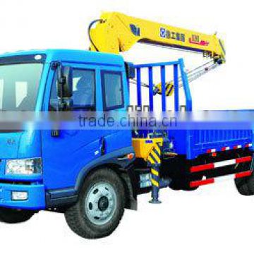 6.3 tons truck mounted telescoping boom craneSQ6.3SK2Q/SQ6.3SK3Q