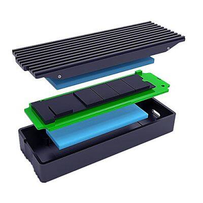 M.2 NVMe Aluminium HDD Enclosure Adapter 40 Gbps USB C 4.0 M-Key SSD External Enclosure