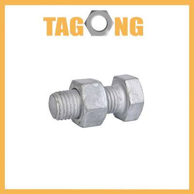 HDG DIN933 DIN931 Hot DIP Galvanized Hex Bolt