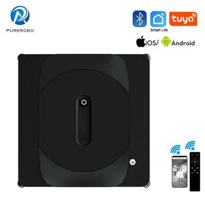 PUREROBO W-S8 Window Cleaning Robot Bluetooth And Remote Control Smart Glass Cleaning Machine UPS System One Touch Cleaning Easy To Use
