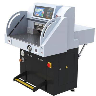 Shanghai Horizon XB-AT552-09EP Dual Hydraulic Heavy Duty Paper Cutting Machine (with Blowing Beads)