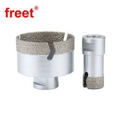 35mm Vacuum Brazed Dry Diamond Core Drill Bits for Drilling Stone Tile photo-2