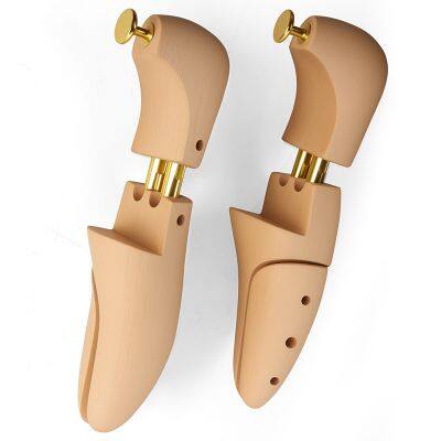 Hot Sale Pine Wood Shoe Stretcher Painted Wooden Shoe Tree for Leather Shoes photo-4