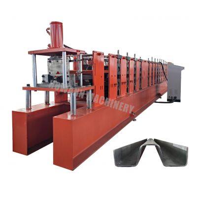 Metal Panel Highway Guardrail Fence Roll Forming Machine Road Steel Fence Making Machine