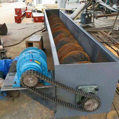 Inclined Feed Hoist for Granular Salt, 219 Carbon Steel Screw Hoist, Screw Feeder for Forage and Nuts photo-5