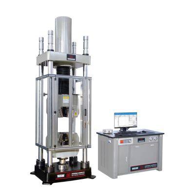 WAW--1000Q Deformed Steel bar Single Tensile test Machine with Flat Push Grip