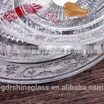 China Cheap Wholesale Plates Set/clear Glass Charger Plates Wholesale Quality Choice photo-5