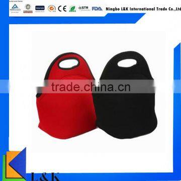 Promotional Neoprene Wine Bottle Tote Cooler Bag for Food