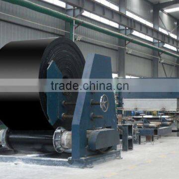 rubber conveyor belt hydraulic press / textile core rubber belt making machine