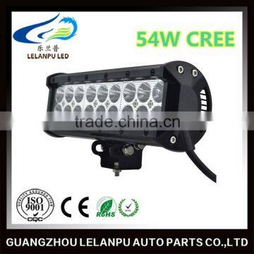 IP68 Waterproof Double row LED baled headlight bulb car led light bar accessories 9.2 inch 54w