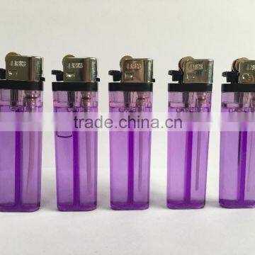 cheap high quality disposable plastic lighter with copper wheel and valve FH-001