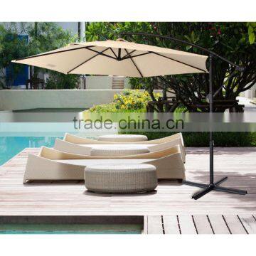 Outdoor 3m Hanging Umbrella for Summer Sports Wedding Travel Outdoor