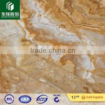 Yellow gold onyx marble 2cm thickness big slab