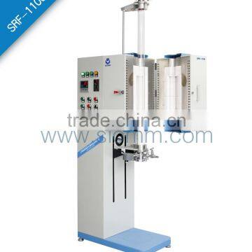 Intelligent cooling fan quartz tube furnace/oven SRF-1100