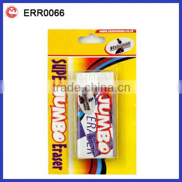 shape customed bulk rubber giant eraser