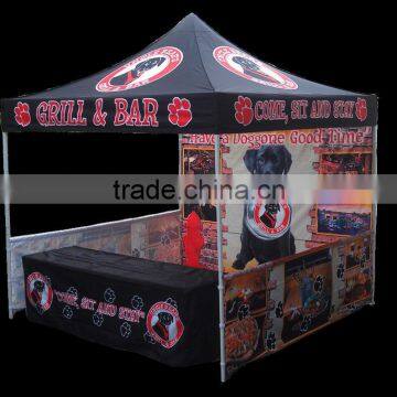 10x10ft outdoor pop up canopy folding tent with custom printing