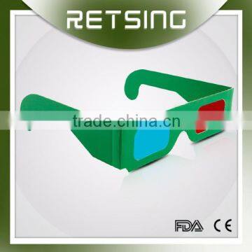 Red Blue Paper 3D Glasses, OEM Printing, Glasses 3D