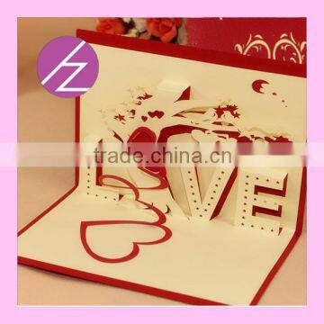Love Tree Creative 3D Wedding Invitation Party Card 3D-5 photo-4
