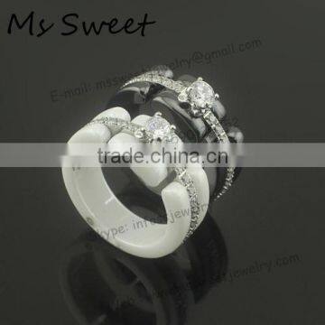 jewelry silver design fashion teen ring for wholesaler