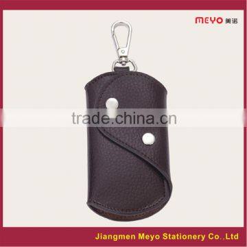2015 New Commercial Promotional Customized Made Genuine Leather Key Card Wallet MEYOKW130 photo-2
