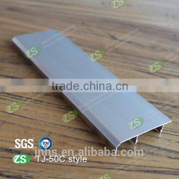 Brushed Aluminium Metal Waterproof Floor Wall Skirting Board for Floor Accessories