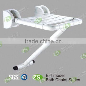 China non-slip stainless steel bath seat/shower chair