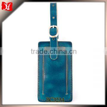 Wholesale cheap bulk luggage tags leather luggage tag