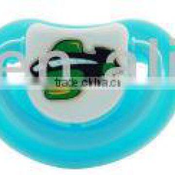 Toptan Bebek Emzik Beautiful Kids Nipple New Safety Material Funny Colorful Baby Pacifier with cover A-1081(S)