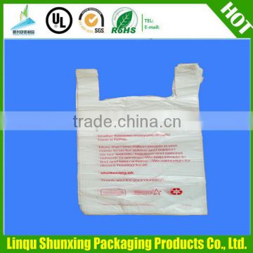 plastic charity bag / hdpe bag / printing bag for charity