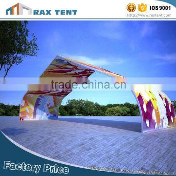 Hot selling coated pvc tarpauline tent with high quality