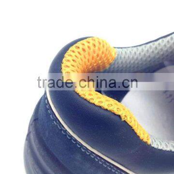 China Cheapest Boot Safety Shoes With Blue Suede Leather Rootwear Safety Shoes photo-2