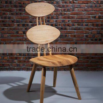 Modern wooden dining chair design junior modern leisure chair noble decoration