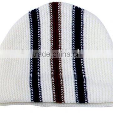 winter hat / Knitted Hats / Acrylic hats with jacquard