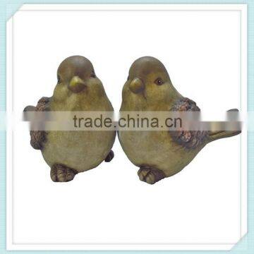 Brown Ceramic Bird