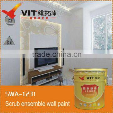 VIT elasticity seamless interior wall paint