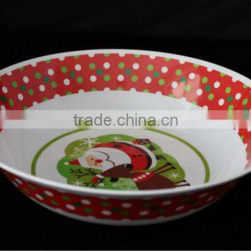 12 inch round melamine soup bowl