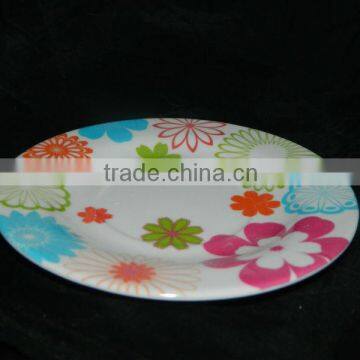 5.75 inch melamine tea cup holder coaster