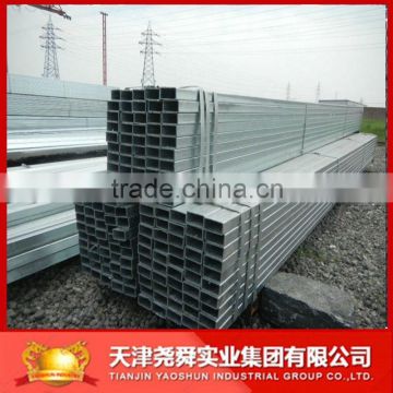 CORRUGATED GALVANIZED STEEL SQUARE TUBE/PIPE