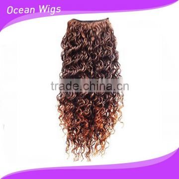 synthetic hair extension weave