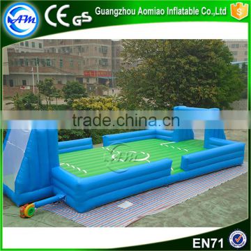 wholesale largest backyard soccer field inflatable football field for sale                        
                                                                                Supplier's Choice